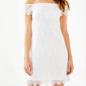 Lilly Pulitzer Jade Off The Shoulder Dress XS